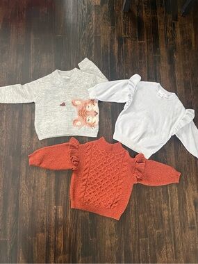 Lot of 3 Sweaters | 18-24 mo | Zara / Old Navy